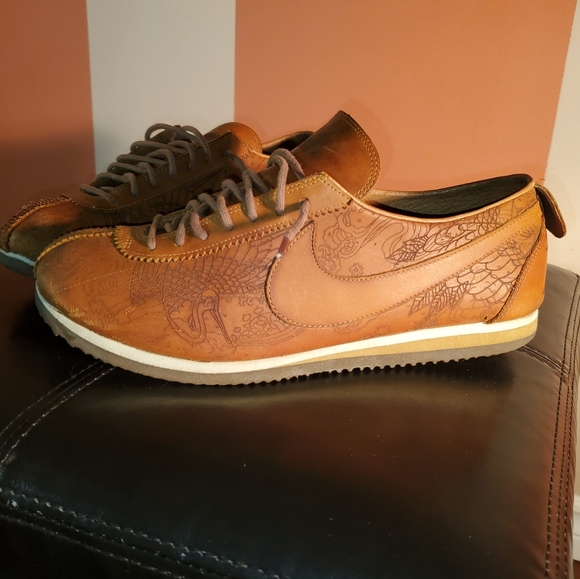 Very rare Nike Classic Jeff Staple Cortez Premium lasered leather shoes - Picture 1 of 11